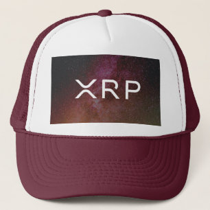 xrp, kastanienbraune Hutkappe der Kräuselung Truckerkappe