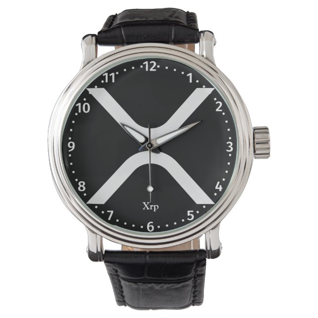 XRP-Kryptowährung Armbanduhr (Vorderseite)