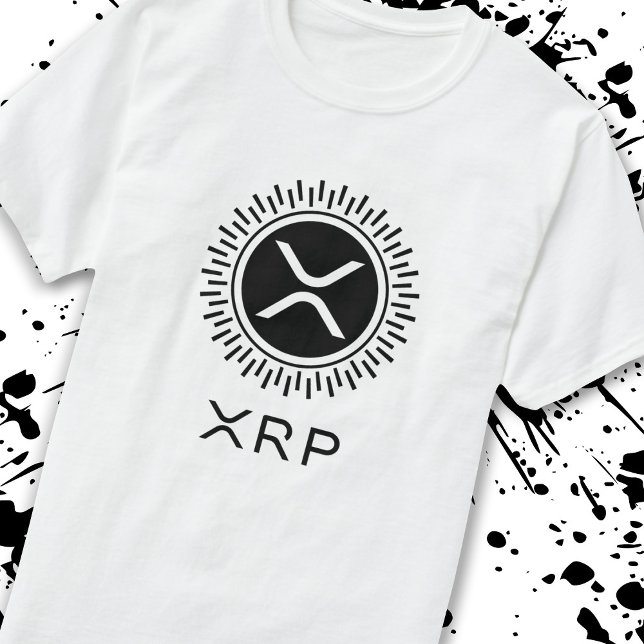 XRP Kryptowährung Krypto Decorative Circle Logo T-Shirt (Von Creator hochgeladen)