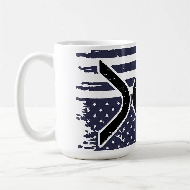 XRP Kryptowährung USA Kaffeetasse (Links)