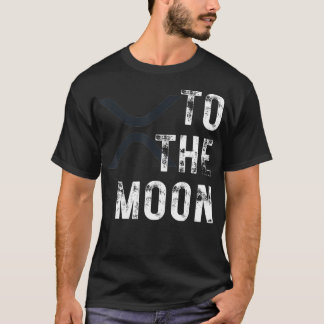 XRP-Münze zum Mond XRP-Krypto T-Shirt