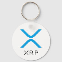 XRP Ripple Blue & Black Logo | Grundlegender Schlü