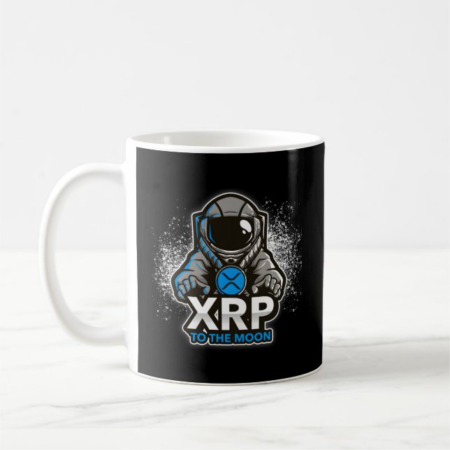 Xrp Ripple-Kryptowährung Kaffeetasse (Links)