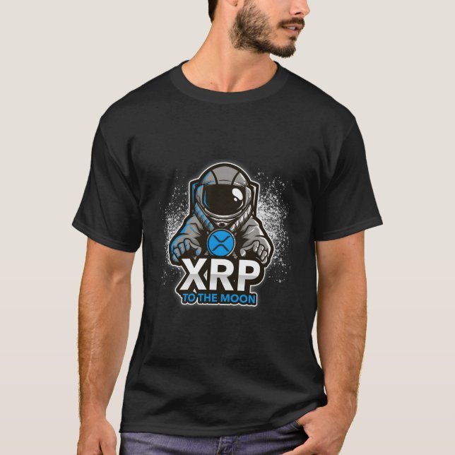 Xrp Ripple-Kryptowährung T-Shirt (Vorderseite)