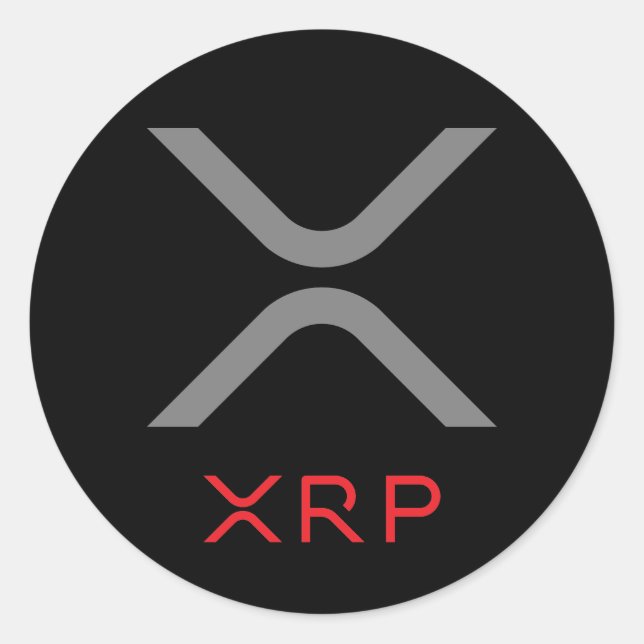 XRP-Ripple-Logo | Aufkleber (Vorderseite)