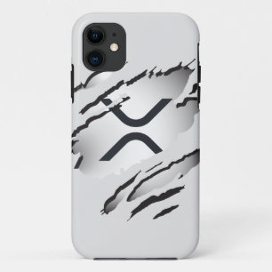 XRP Torn Image mit Logo-Darstellung unten Case-Mate iPhone Hülle