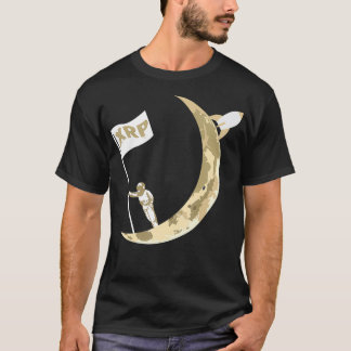 XRP Zum Mond Ripple XRP Astronaut Crypto T-Shirt