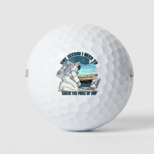 XRP zum Mondastronauten - XRP RIPPLE Golfball