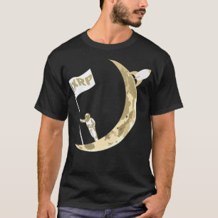 XRP zum Mondrippel XRP Astronautenkrypto T-Shirt