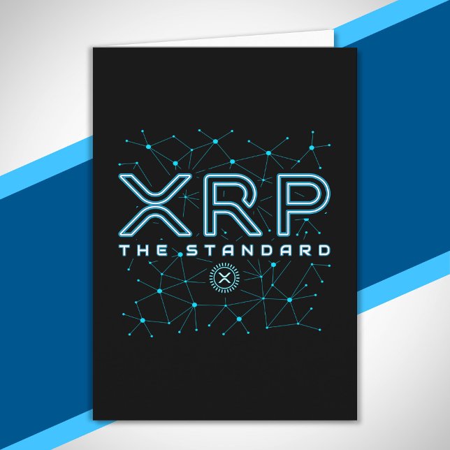 XRPL Blockchain XRP Kryptowährungsstars Karte (Von Creator hochgeladen)
