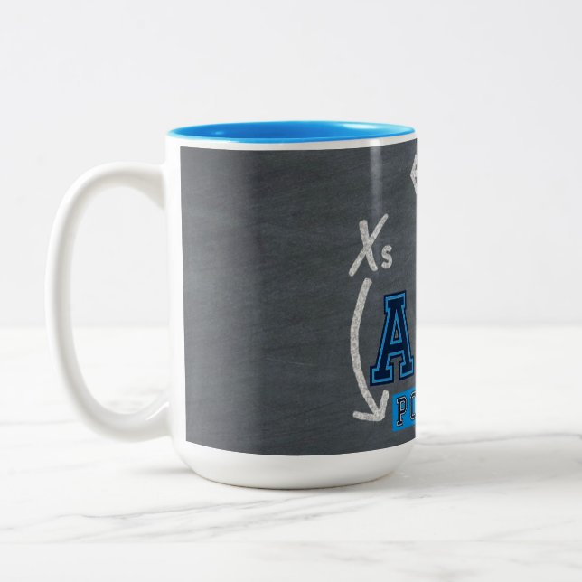 Xs und Argos 15oz Zwei-Tonen-Tasse Zweifarbige Tasse (Links)