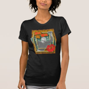 Xs und Os Rot und Gold T-Shirt