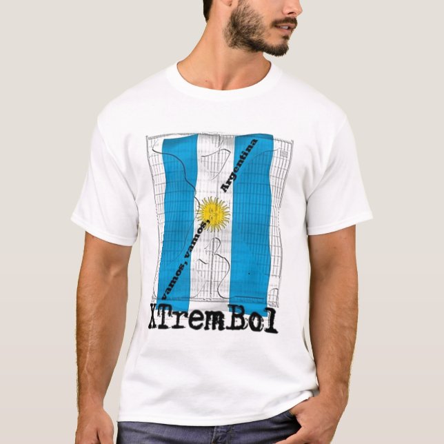 XTremBol Argentinien T-Shirt (Vorderseite)