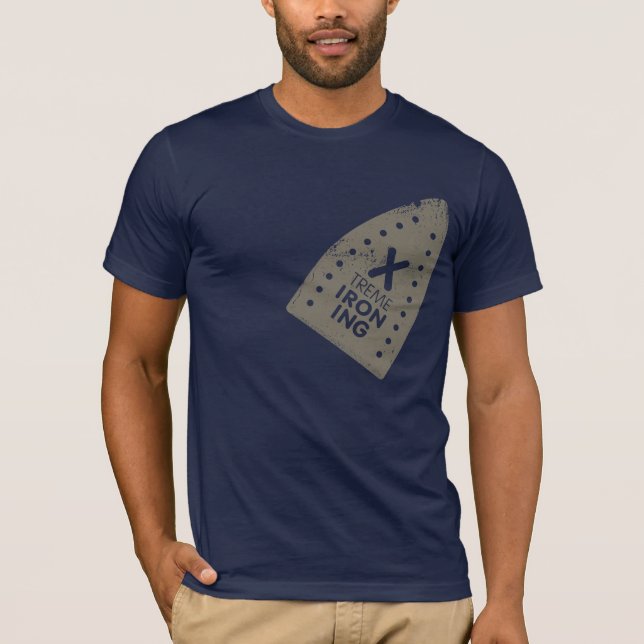 Xtreme Iron Burn 3 Dark Bella Leinwand T - Shirt (Vorderseite)