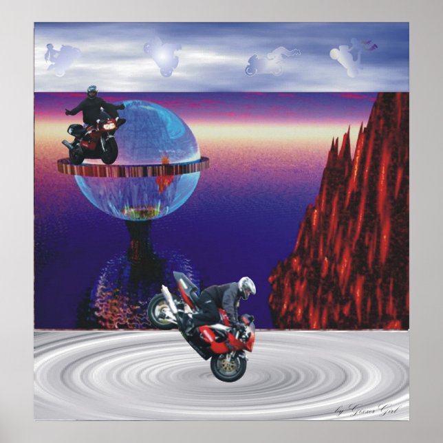 Xtreme Street by GixxerGirl Poster (Vorne)