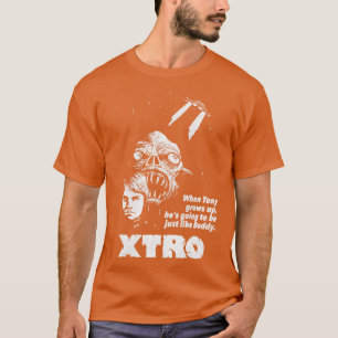 XTRO Retro 80er Horror Movie T-Shirt