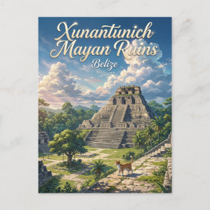 Xunantunich Belize Postkarte
