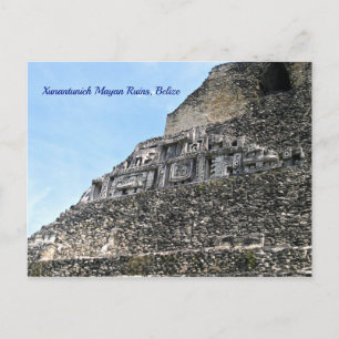 Xunantunich Maya Ruins, Belize Postcard Postkarte