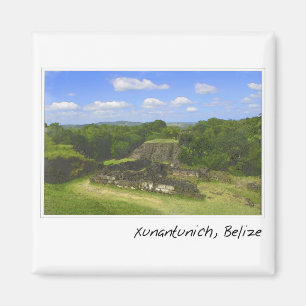 Xunantunich Mayan Ruin in Belize Magnet