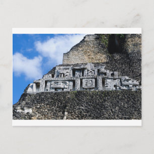 Xunantunich Mayan Ruin in Belize Postkarte