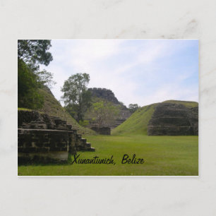 Xunantunich Mayan Ruin Postkarte