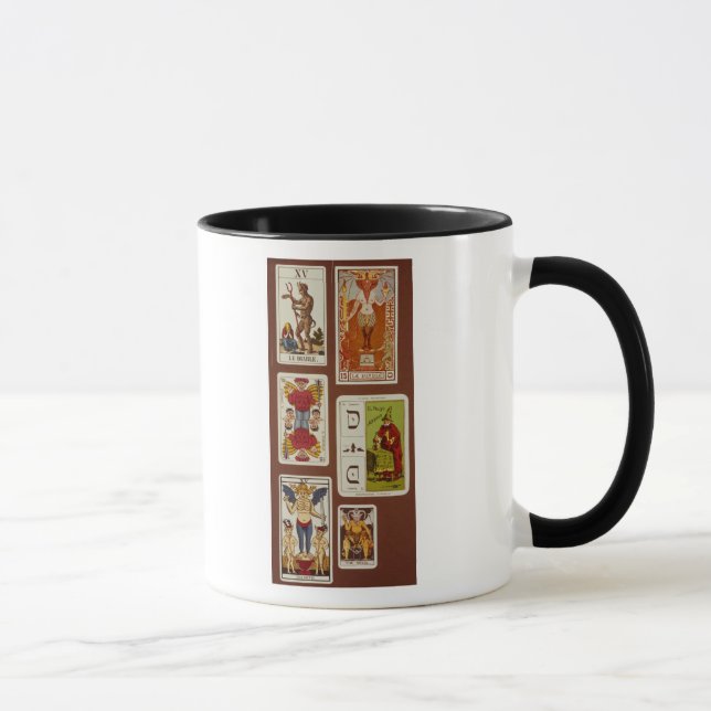 XV der Teufel Tasse (Rechts)