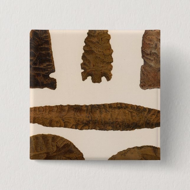 XVI Stone-Werkzeuge, New Mexico Button (Vorderseite)