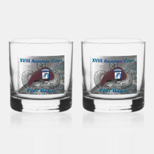 XVIII AIRBORNE CORPS WHISKYGLAS