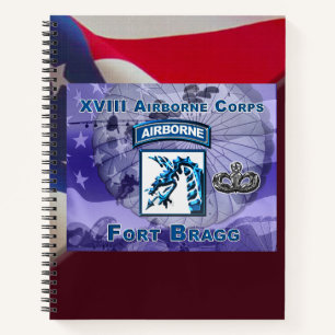 XVIII Im Flugzeug Corps-Geschenk Notizbuch