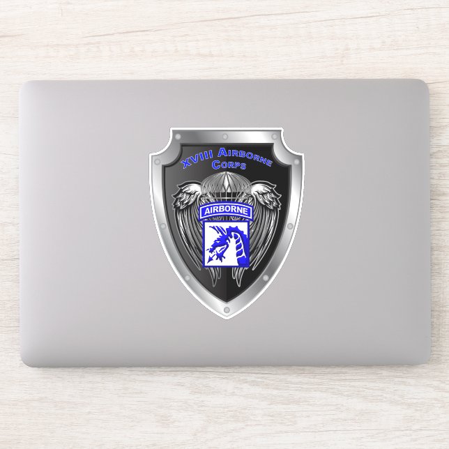 XVIII. Im Flugzeug Korps "Amerikas Notfallkorps" Aufkleber (Computer)