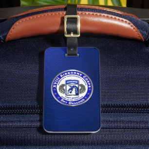 XVIII Im Flugzeug Korps Gepäckanhänger