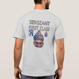 XVIII Im Flugzeug Korps Sergeant First Class T-Shirt
