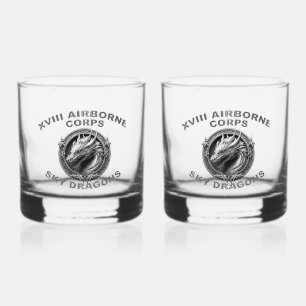 XVIII. LUFTLANDECORPS WHISKYGLAS
