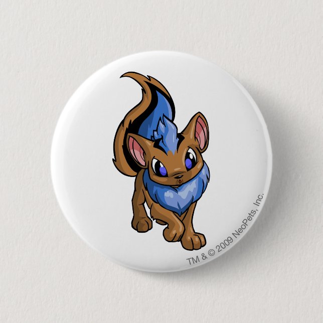Xweetok Blau Button (Vorderseite)