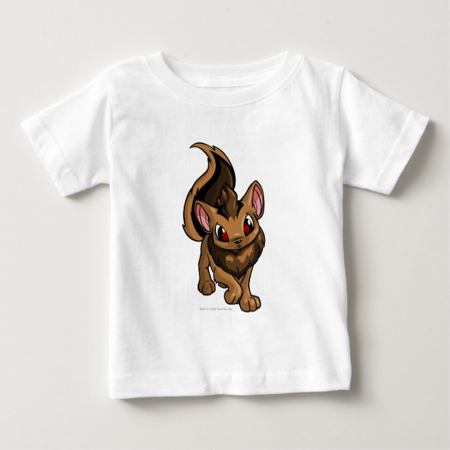 Xweetok Brown Baby T-shirt (Vorderseite)