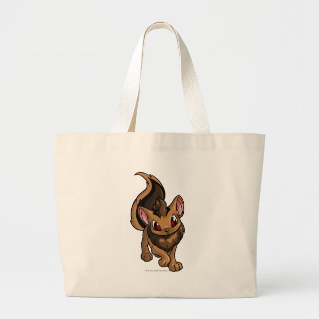Xweetok Brown Jumbo Stoffbeutel (Vorne)