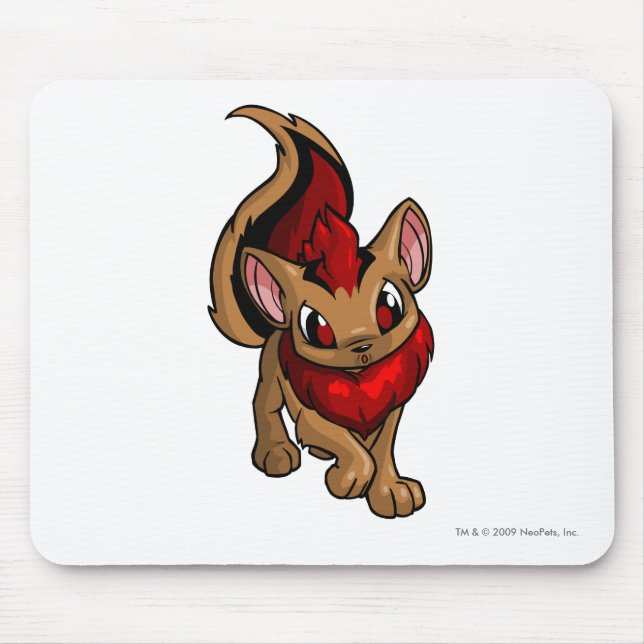 Xweetok Rot Mousepad (Vorne)