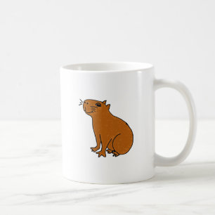 XX Capybara-Kunst Tasse
