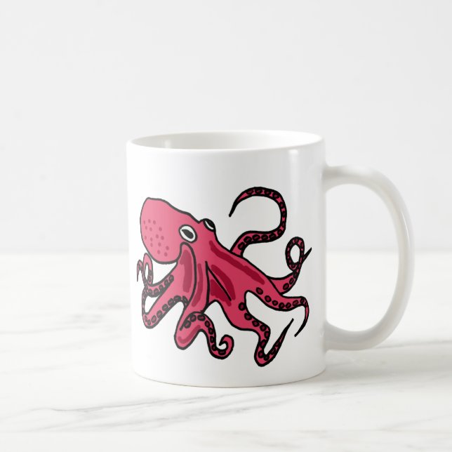 XX fantastische Krake Kaffeetasse (Rechts)