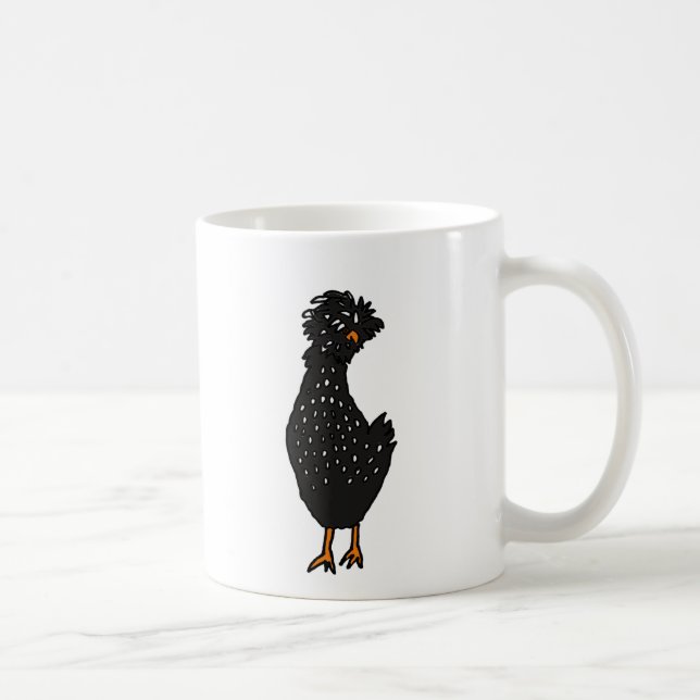 XX flippiges polnisches Huhn Tasse (Rechts)