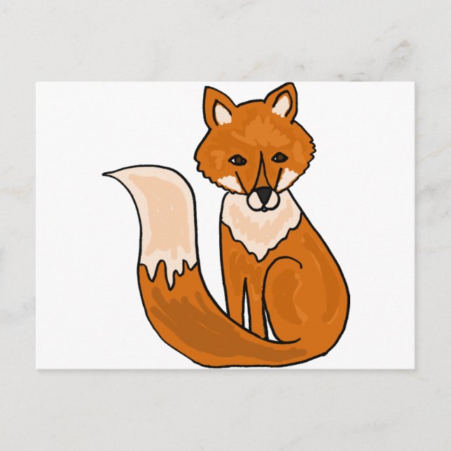 XX- Foxy Fox Postkarte (Vorderseite)