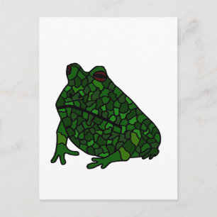 XX - Funky Frog Art Postkarte