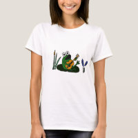 XX Gesang-Frosch mit Gitarre