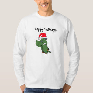 XX glückliches Feiertags-AlligatorShirt T-Shirt