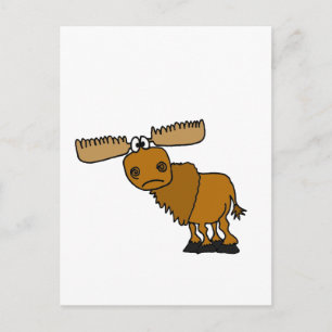 XX- Goofy Moose Design Postkarte