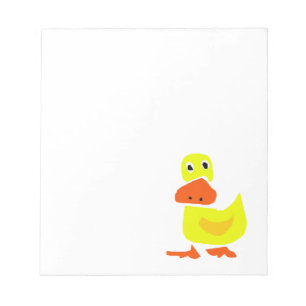 XX lustige ursprüngliche Kunst-Ente Notizblock