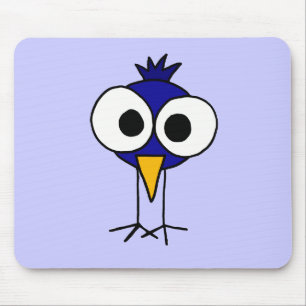 XX lustiger Drossel-Kunst-Cartoon Mousepad