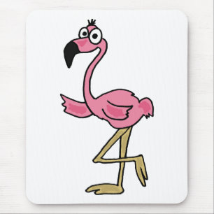 XX lustiger Flamingo Mousepad