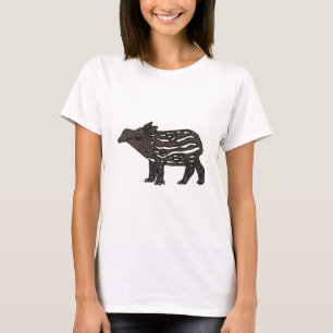 XX lustiger Tapir-Cartoon T-Shirt