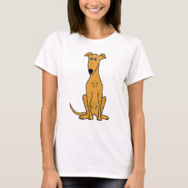 XX lustiger Windhund-HundeCartoon T-Shirt